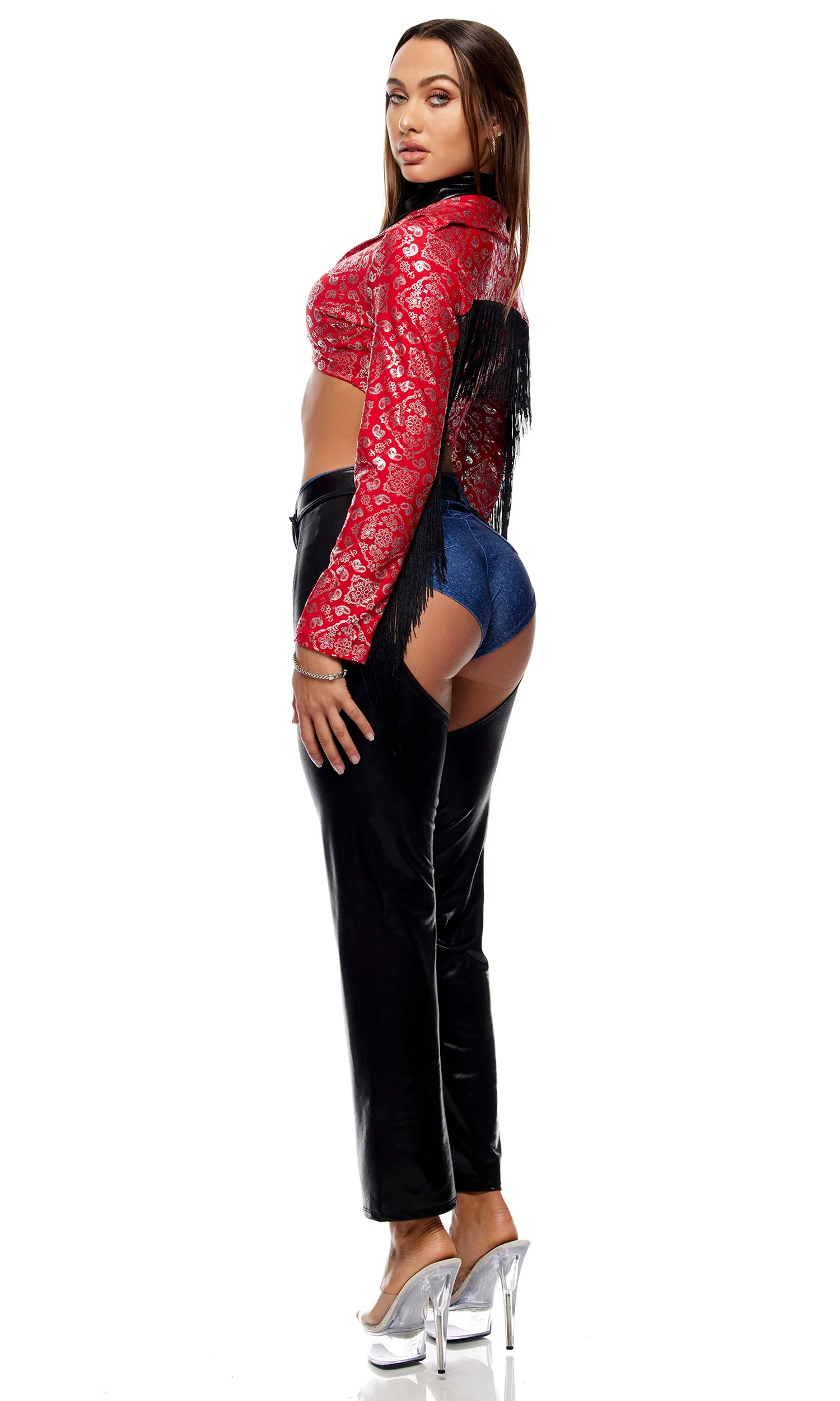 Saddle Up Sexy Cowgirl Costume - Image 5
