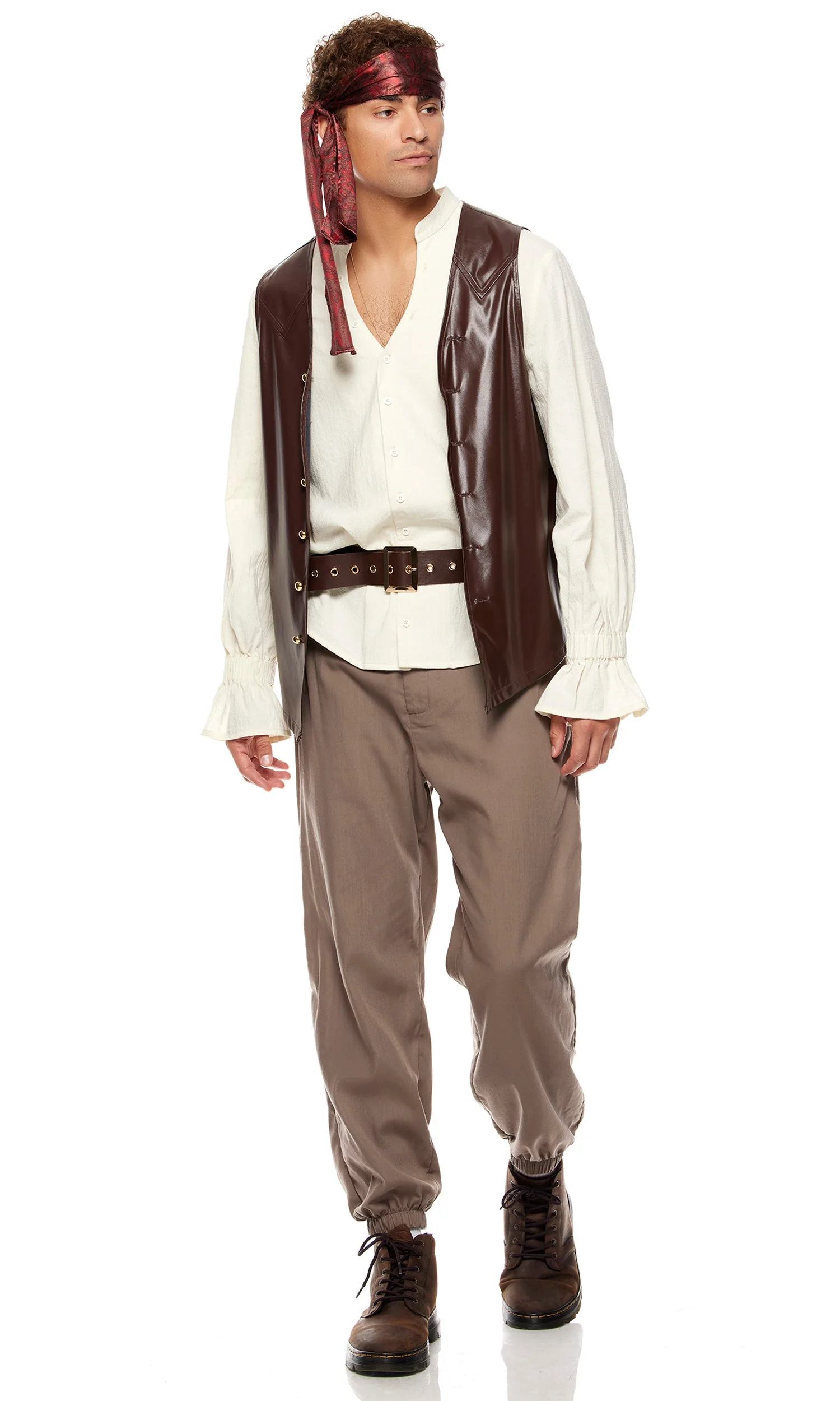Sailing Seas Men's Pirate Costume - Image 4