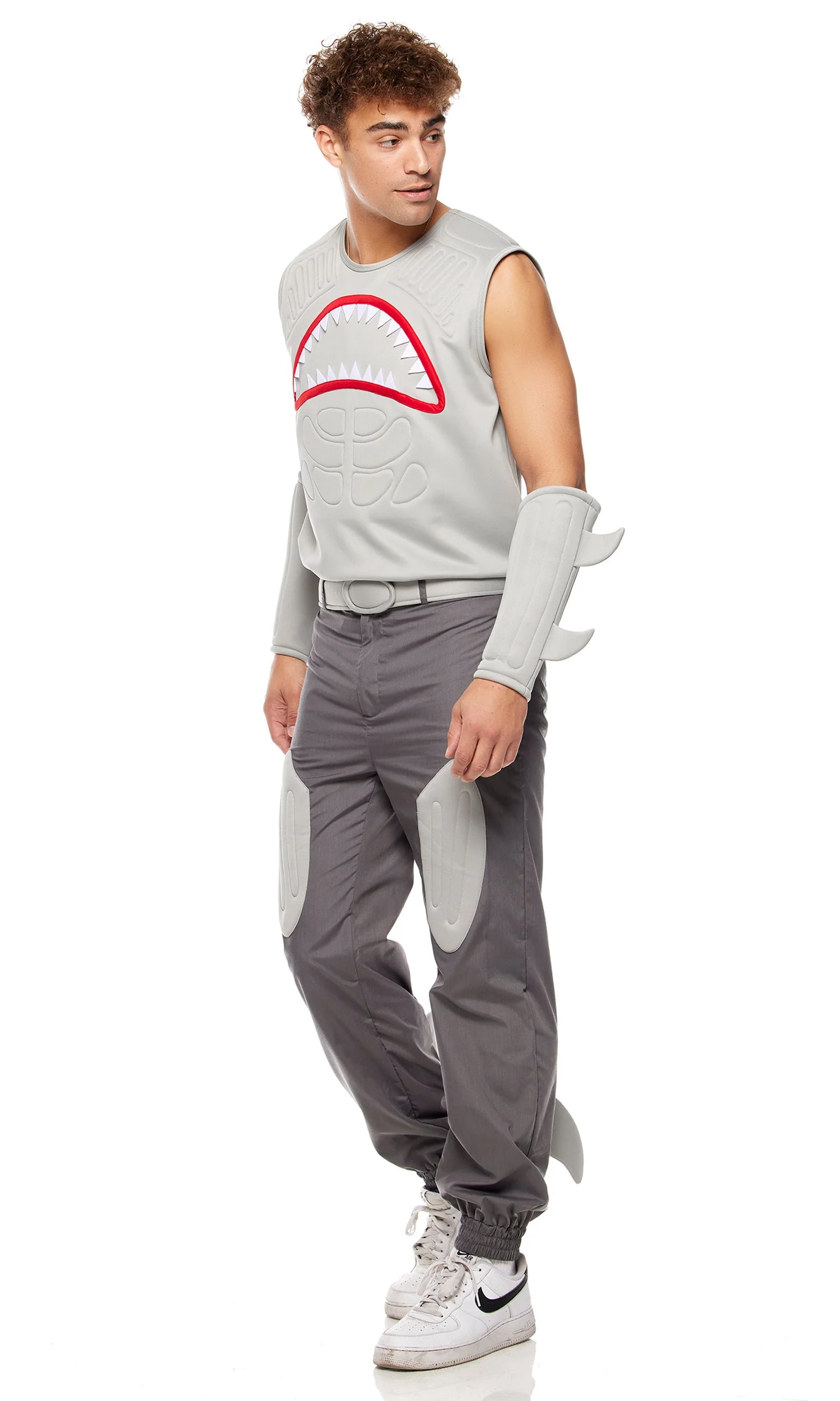 Shark Frenzy Men's Movie Character Costume - Image 3