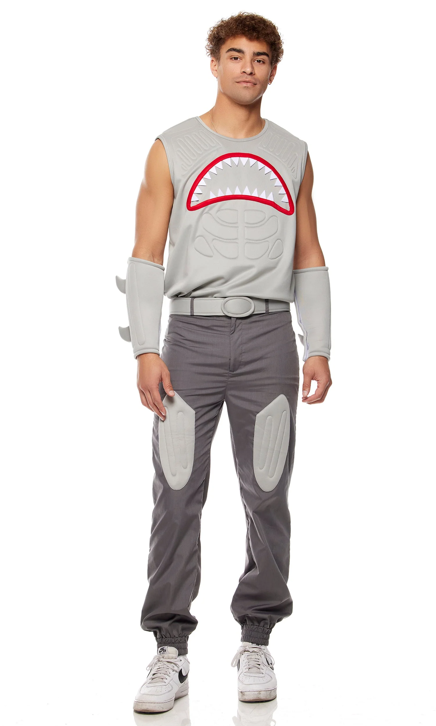 Shark Frenzy Men's Movie Character Costume - Image 4