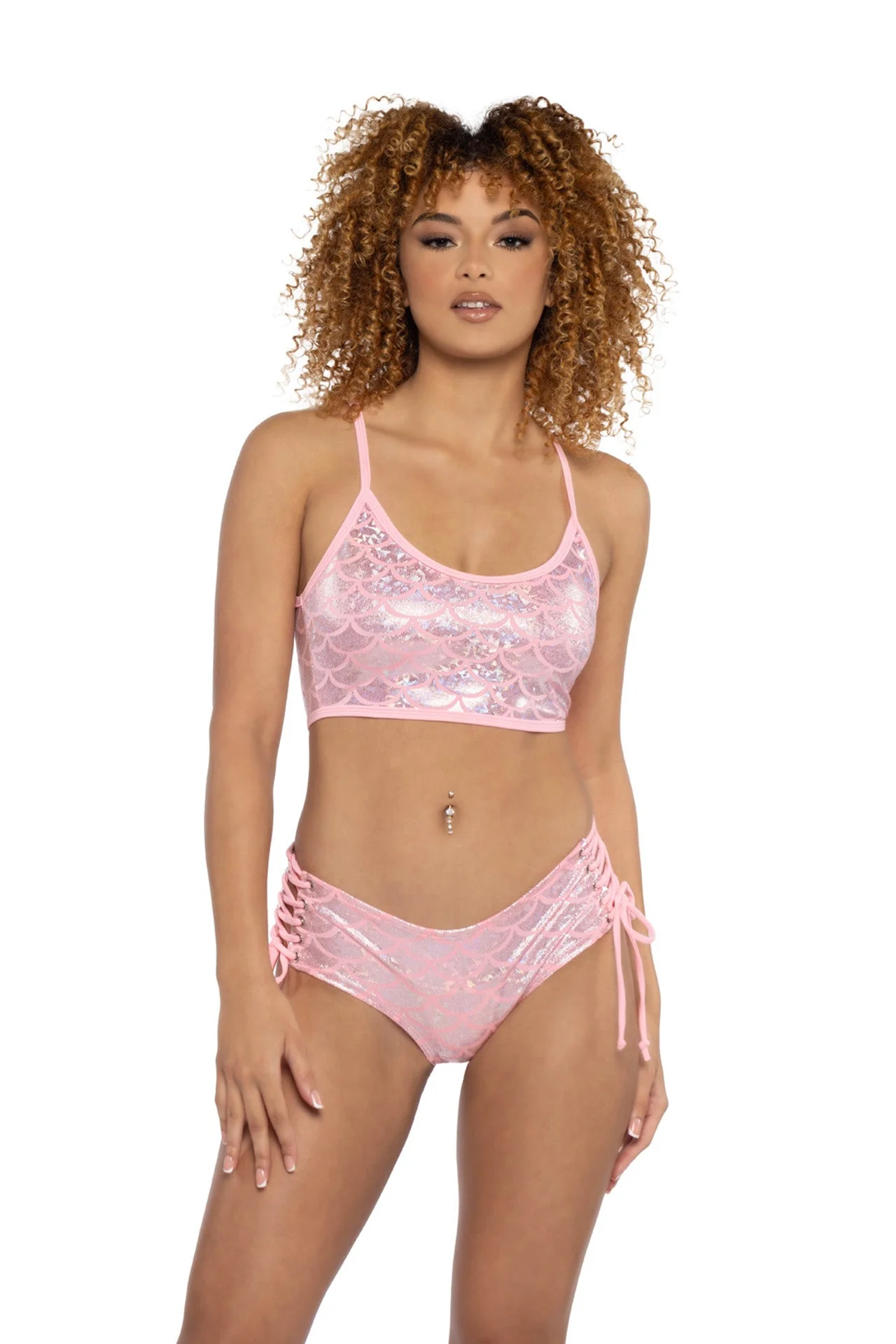 JR122 - Tank Top & Lace-Up Short Set - Image 5