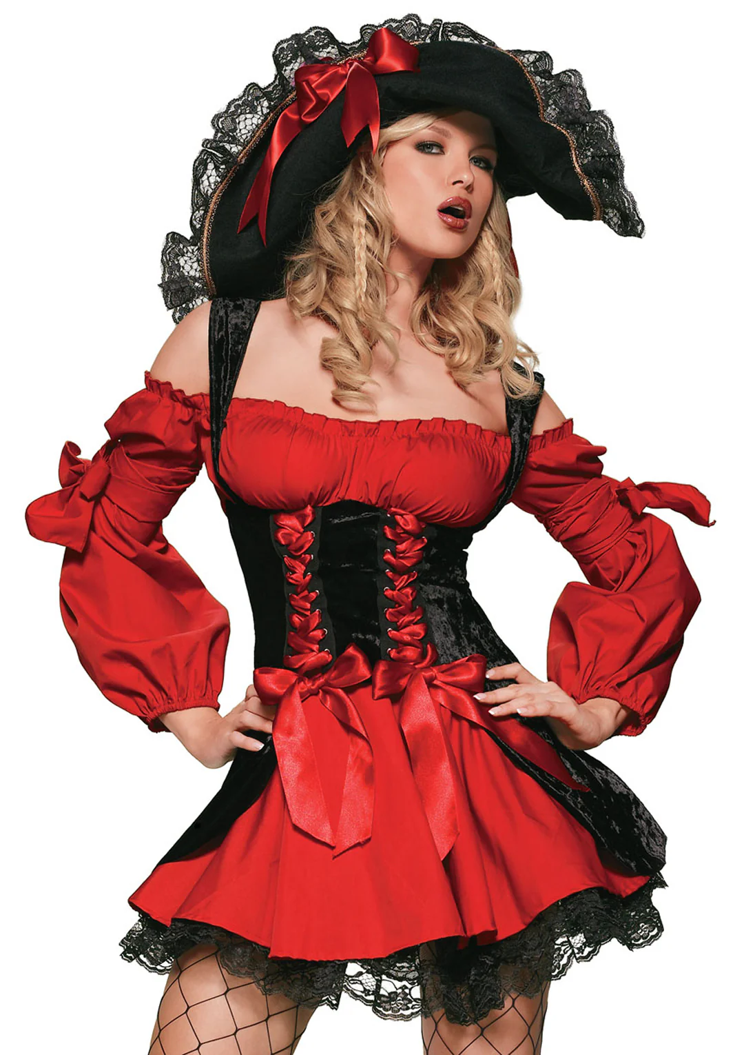 Vixen Pirate Wench Costume - Image 3